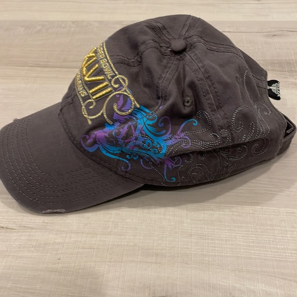 Super Bowl XLVII New Orleans cap - distressed style bill - by Otto collection - Picture 8 of 8